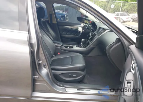 2015 Infiniti Q50 Premium из США, поврежденный, VIN JN1BV7AP7FM338434